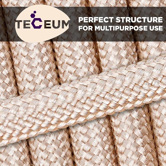 TECEUM 5/32" Paracord Rope 1000 – 1000ft / 200ft / 100ft / 50ft – Tactical - Image 5