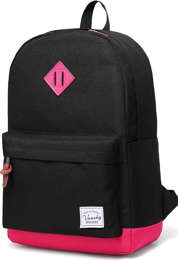 Backpack for Men Women, VASCHY Classic Water-resistant Lightweight Travel by Vaschy