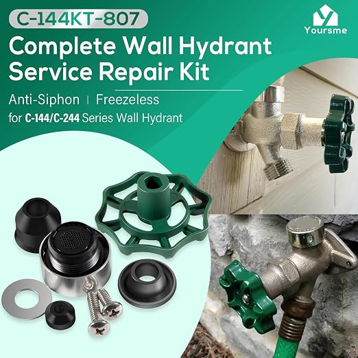 C-144KT-807 Complete Wall Hydrant Faucet Service Repair Kit - Image 2