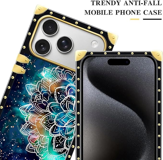 for iPhone 17 Pro Max Case Luxury Golden Decoration - Image 4