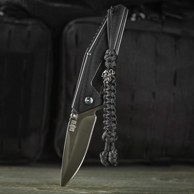 M-Tac Skull Knife Lanyard with Bead – Paracord Lanyard - Image 4