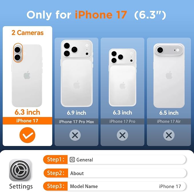 WIFORT for iPhone 17 Waterproof Case, - Image 2