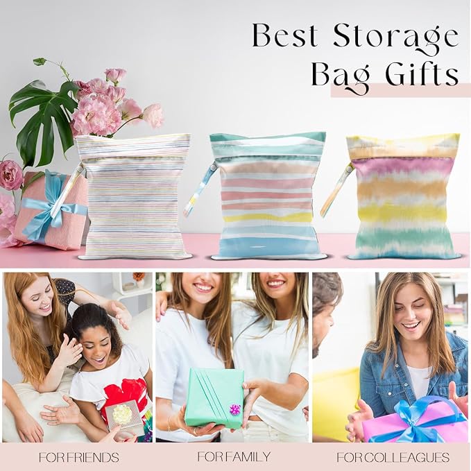 3 Pcs Wet Bag, Wet Dry Bag, Waterproof Bag, Small Laundry Bag, Wet Bag - Image 6