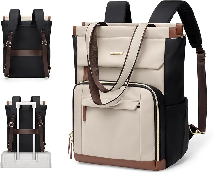 Convertible Daypack Laptop Backpack by GOLFQUALITY
