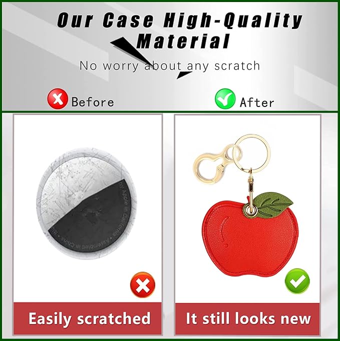 Leather Keychain Holder Case Compatible - Image 4