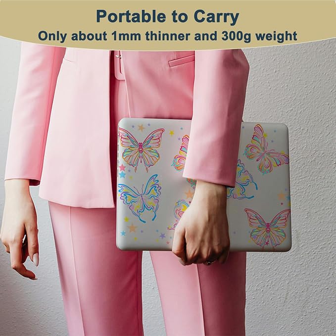 Hard Case for New MacBook Air 13 inch M2 M3 M4 2022 2024 2025 Release, 13.6" - Image 6