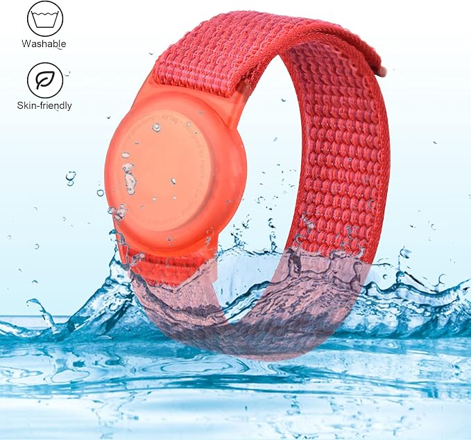 Kids Wristband Compatible with Apple AirTag, Protective Case - Image 5