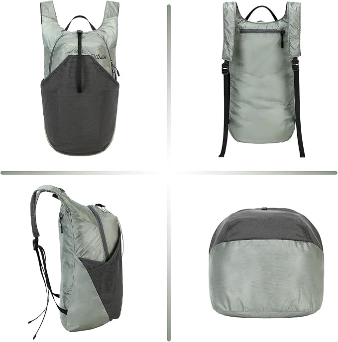 Ultra Lightweight Foldable Backpack, Water Resistant Small Packable Hiking - Image 8