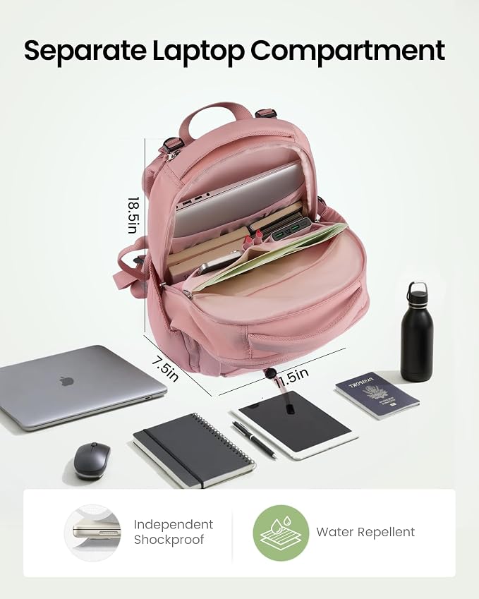 LOVEVOOK Everyday Laptop Backpack - Image 4