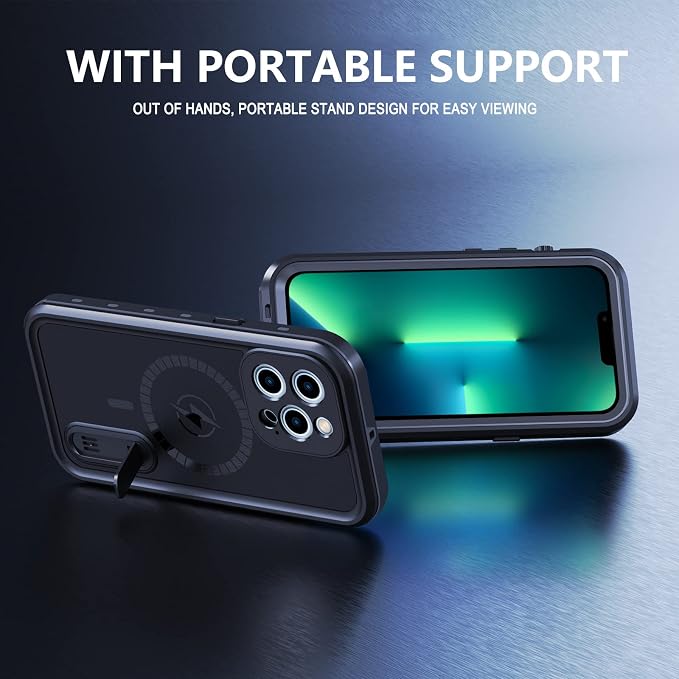 Omio for iPhone 13 Pro Max Waterproof Case Compatible - Image 7