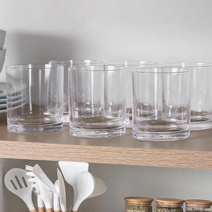 12 oz Drinking Glass Sets, BPA-Free Beer Glasses - Image 9
