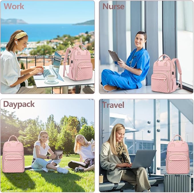 Laptop Backpack for Women Work Bag - Image 7
