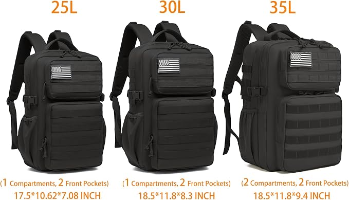 Wotony Military Tactical Backpack - Image 4