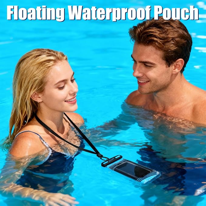 Floating Waterproof Phone Pouch 2 Pack - Image 4