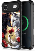 for iPhone 17 Air Case, for MagSafe Graphic Design for Girl Boy Soft Silicone by FKBRCL4U