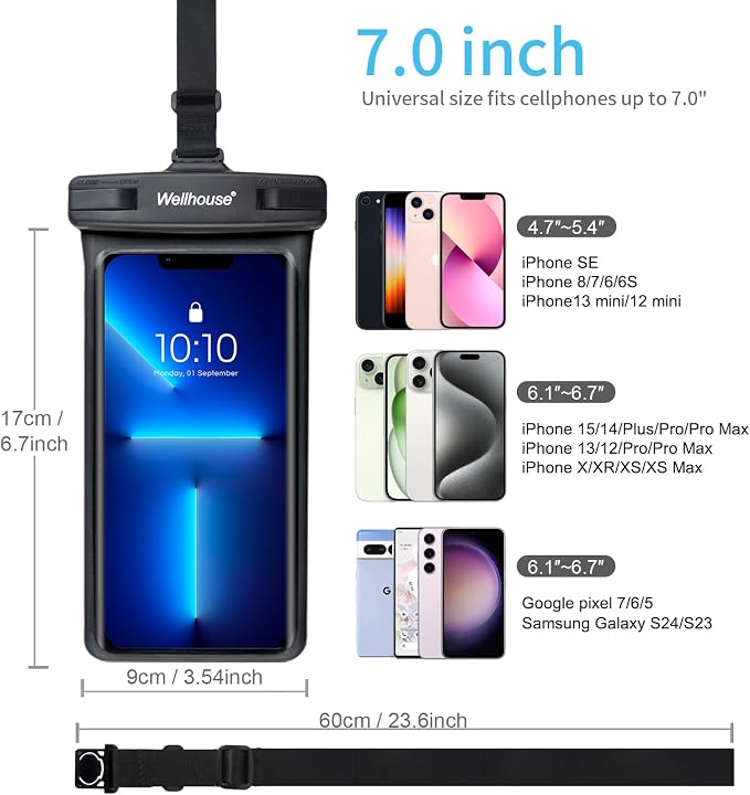 wellhouse Waterproof Phone Pouch, Waterproof Phone Case - Image 5