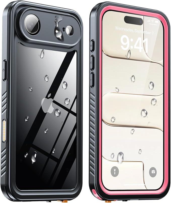 ANTSHARE for iPhone Air Case, IP68 Waterproof Shockproof Case, - 12 FT Military by Variouscasesforyourchoice