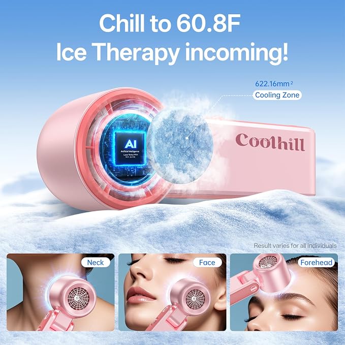Handheld Portable Fan with Ice Cooler: 100-Speed 5500mAh Rechargeable Handheld - Image 6