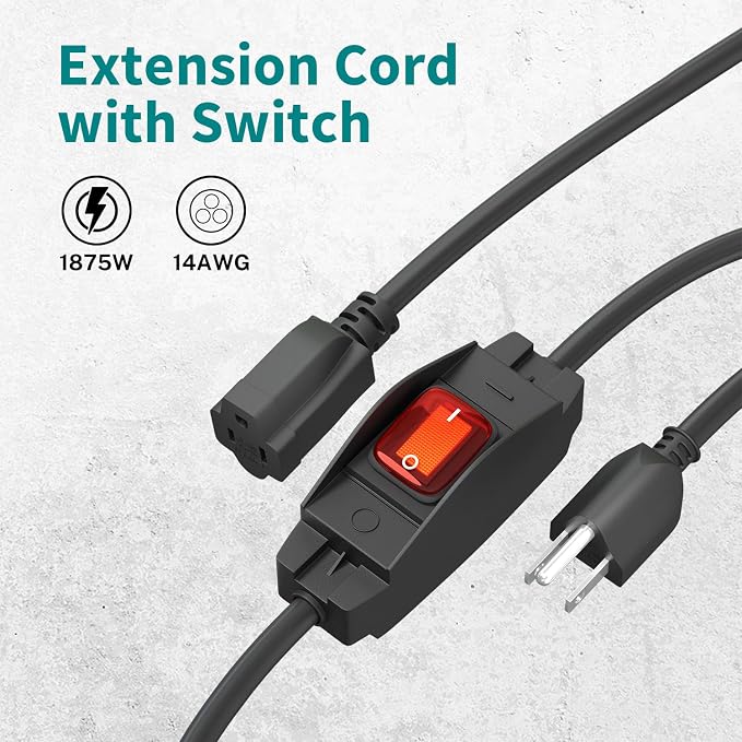 FIRMERST 1875W Outdoor Extension Cord - Image 4