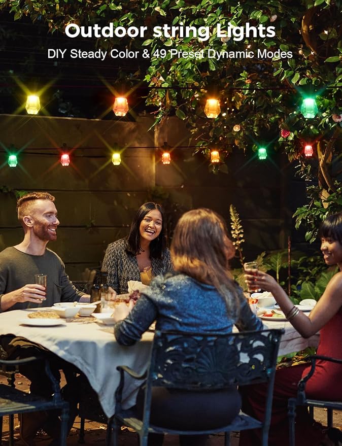 XMCOSY+ 48FT Smart Outdoor String Lights - Image 9