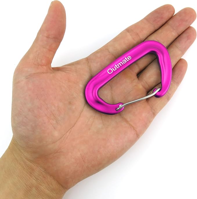 12kN 3.2"x2" Heavy-Duty Carabiner Clips - Image 3