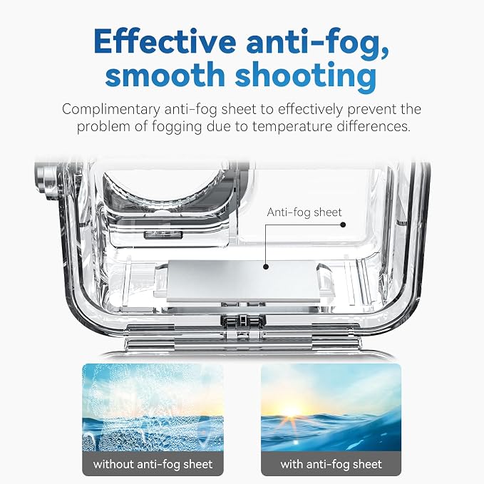 TELESIN Waterproof Case with Anti-Fog - Image 2