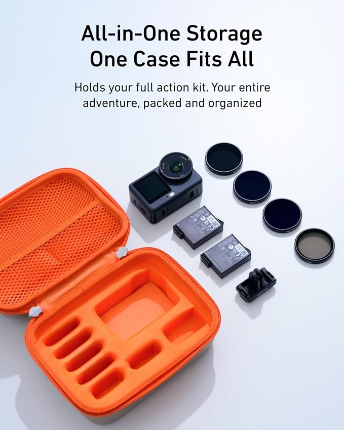 TELESIN DisAdv Carrying Case for DJI Osmo Action 6 and Official Accessories - Image 4