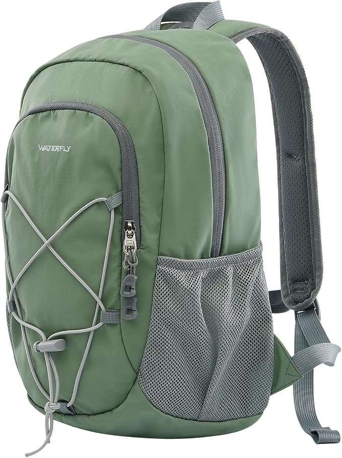 WATERFLY 12L Small Hiking Backpack: Day Pack Lightweight Travel Bag Camping - Image 9