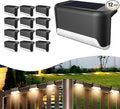BKBB PPBB Solar Deck Lights Outdoor, Waterproof LED Solar Lights by Unknown