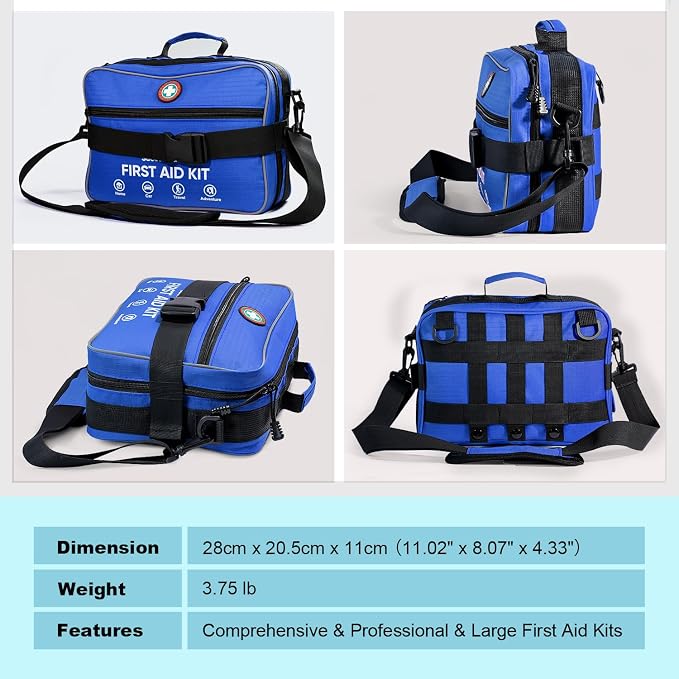 Professional 435 Pieces Large First Aid Kit - Image 6