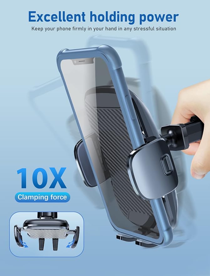 Phone Holder Mount for Car Hands-Free Universal Cell Phone Mounts for - Image 7