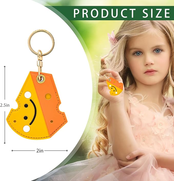Leather Keychain Case Holder Compatible - Image 2