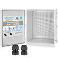 TICONN Outdoor Electrical Box Waterproof, Junction Box IP67 ABS Plastic by TICONN