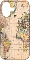 World Map, Old Map of The World Case by Unknown