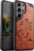 Carveit Magnetic Wooden Case for Samsung Galaxy S26 Ultra Case 2026, TPU by Carveit