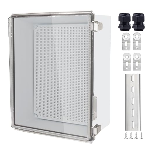 IP67 Waterproof Junction Box, ABS Plastic Electrical Enclosure by LuSumtly