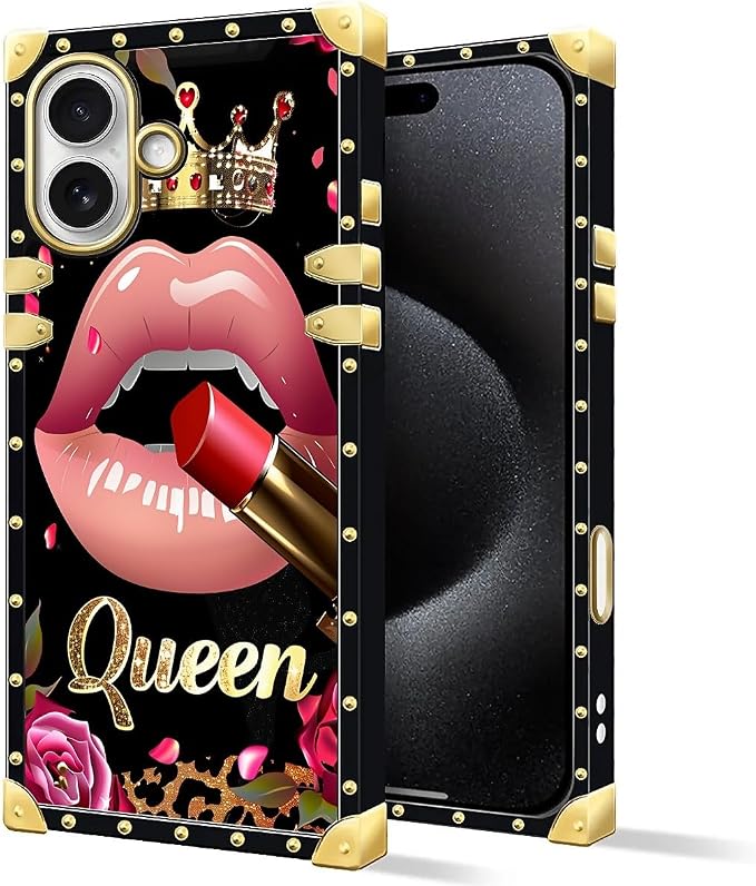 for iPhone 17 Case Luxury Golden Decoration - Image 2
