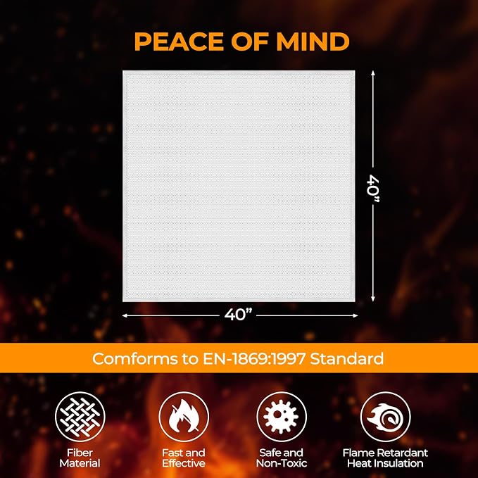 Juimma Fire Blanket for Home and Kitchen - Image 7