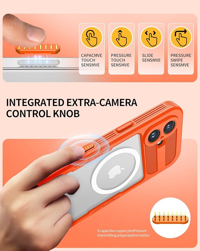 Lanhiem Magnetic for iPhone 17 Case, IP68 Waterproof, Compatible - Image 4