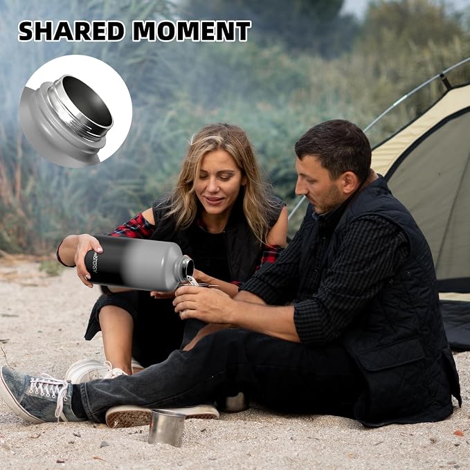 87oz Insulated Water Bottle, BPA Free&Leak Proof, 1.5 Gallon Stainless Steel - Image 9