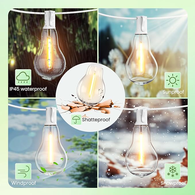 Outdoor String Lights LED String Lights - Image 5