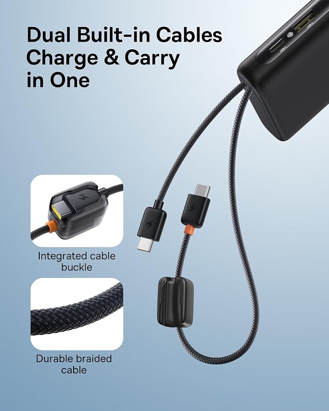 Baseus 100W Power Bank 20000mAh, Portable Laptop Charger - Image 3