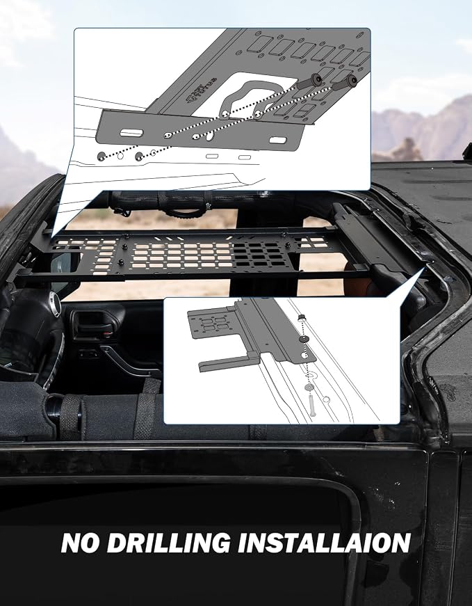 JOYTUTUS Overhead Molle Panel Compatible - Image 5