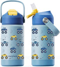 Mommore Kids Water Bottle 12 oz, Insulated Stainless Steel Water Bottle by mommore