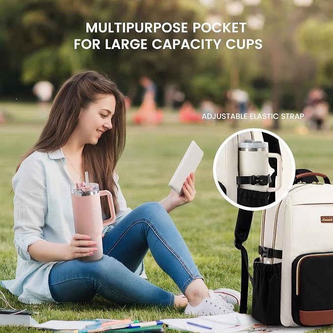 LOVEVOOK Laptop Backpack for Women - Image 2