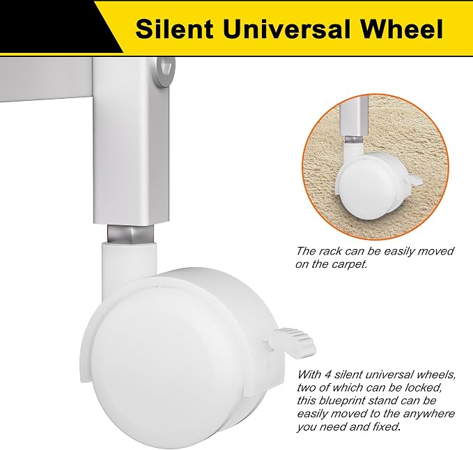 GIOTORENT Blueprint Storage Rack, Used - Image 5