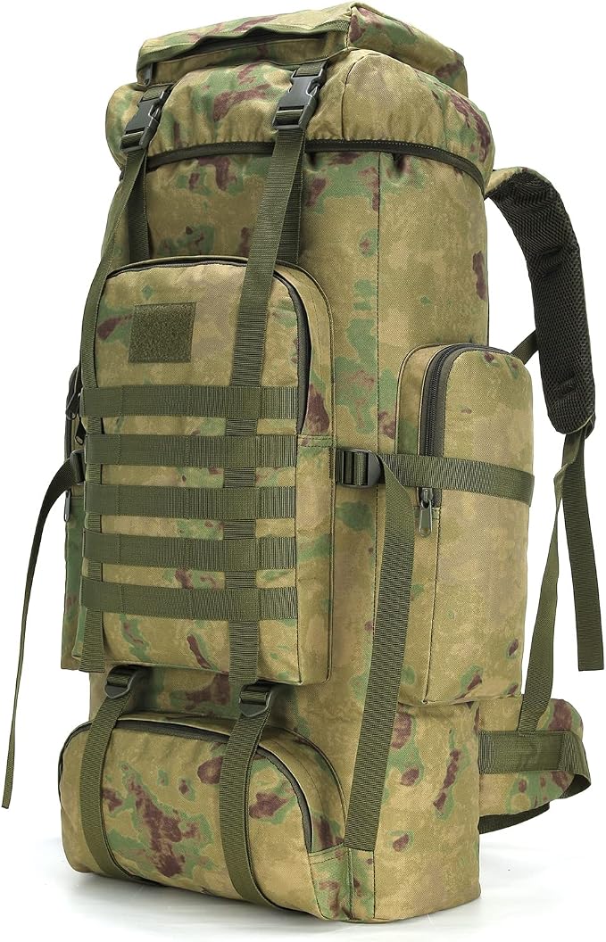 Hiking Backpack for Men 70L/100L Camping Backpack Military Rucksack Molle 3 by W+WINTMING