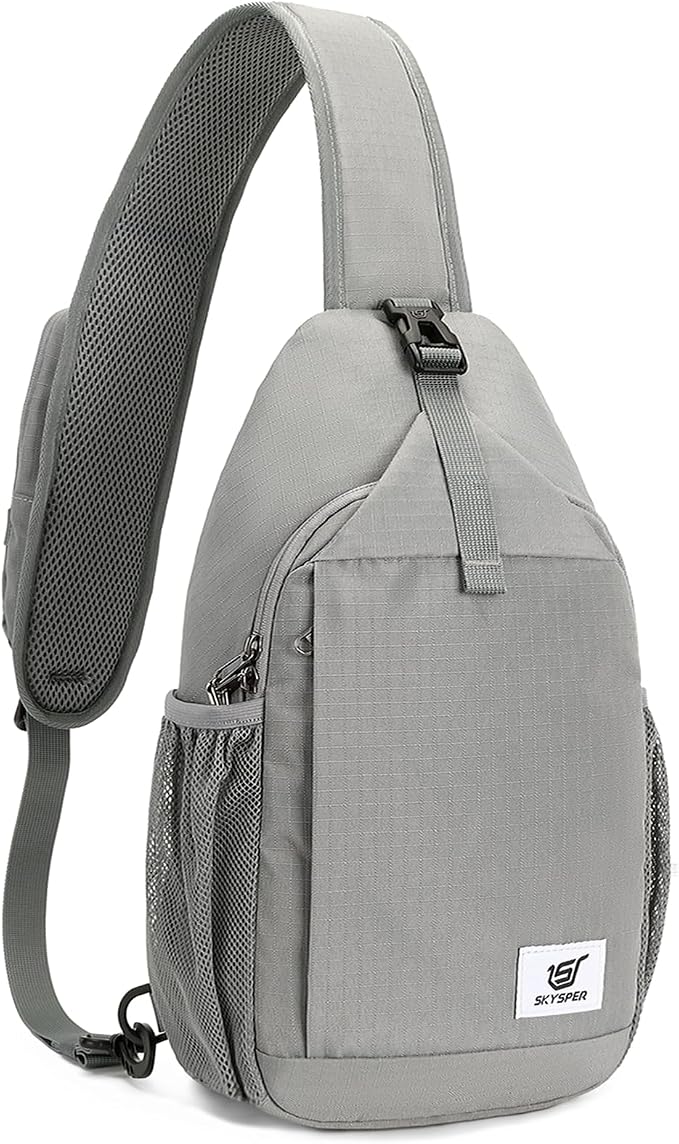 SKYSPER Sling Bag RFID Cross Body Bag Recycled Crossbody Backpack Travel Daypack by SKYSPER
