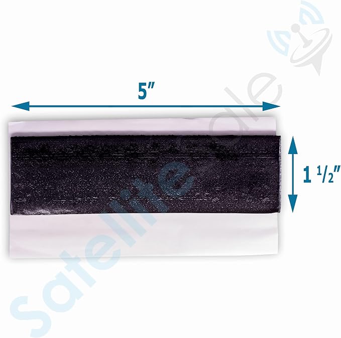 SatelliteSale Universal Roof Patch Kit 6X Zinc Plated Lag Bolts and 3X Mastic - Image 5
