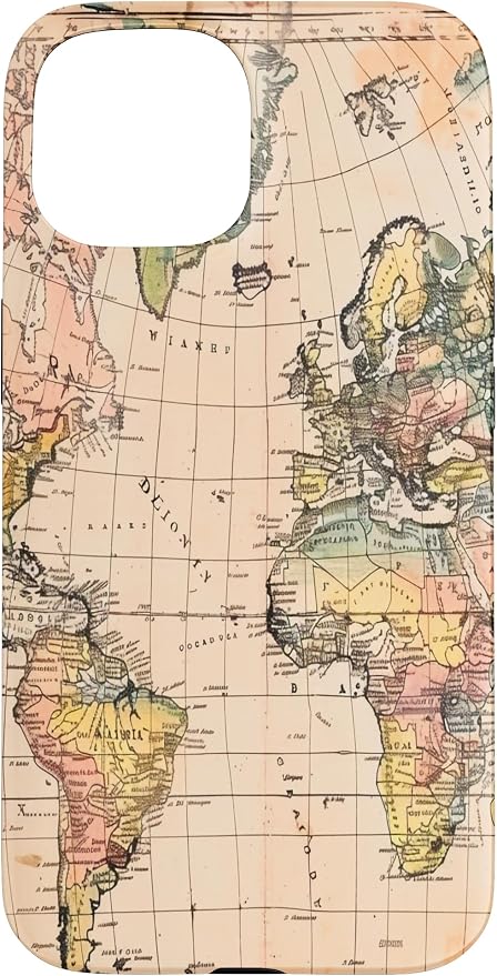 World Map, Old Map of the World Case by Unknown